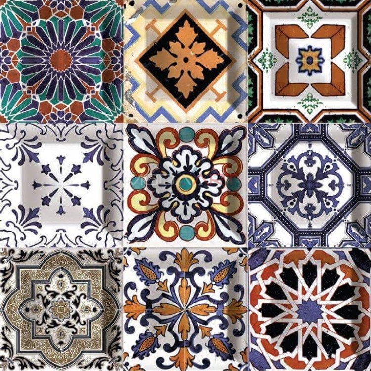 30x30Cm FS 30112 Royal Lena 3D Seramik Dekor Koli 0,81m2